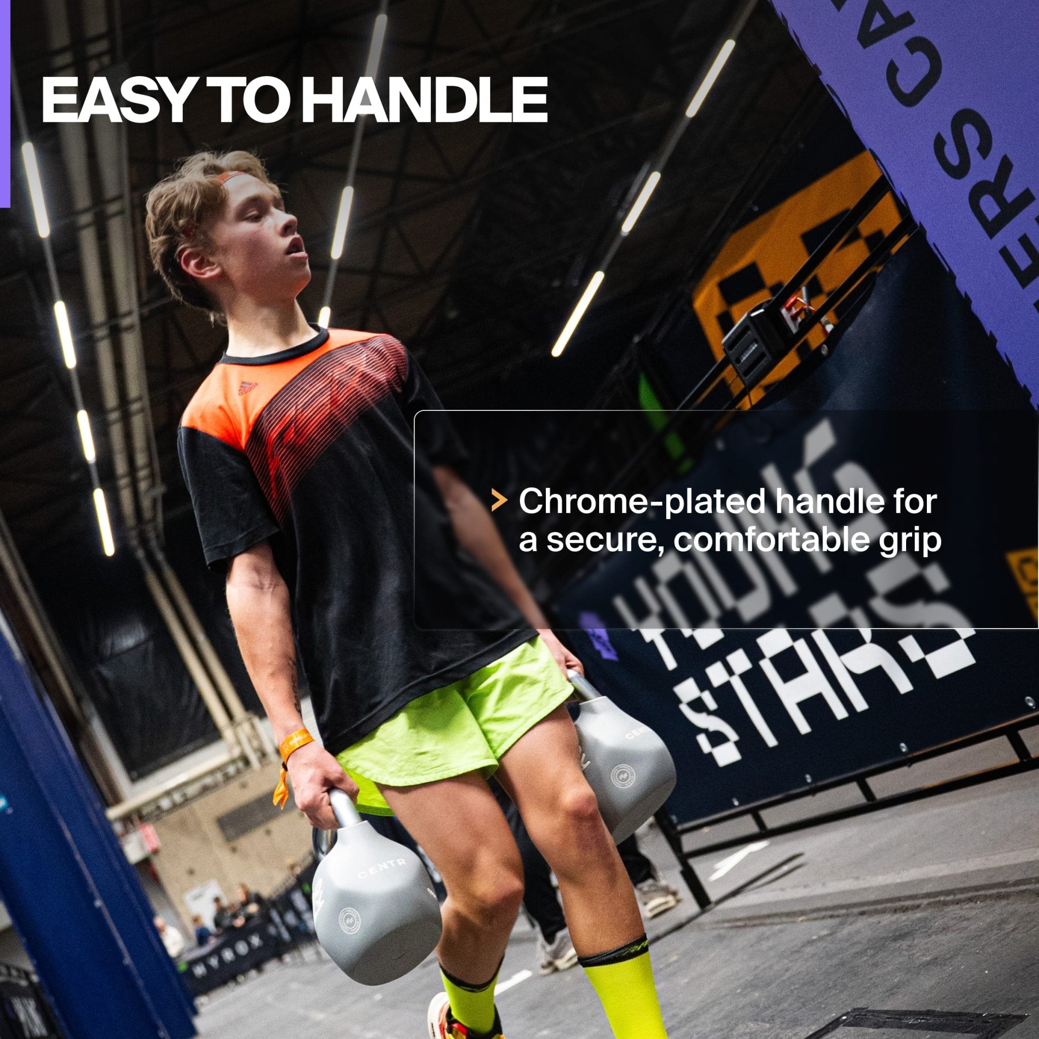 HYROX Competition Octo Kettlebell for Youngstars - Centrcentrllc
