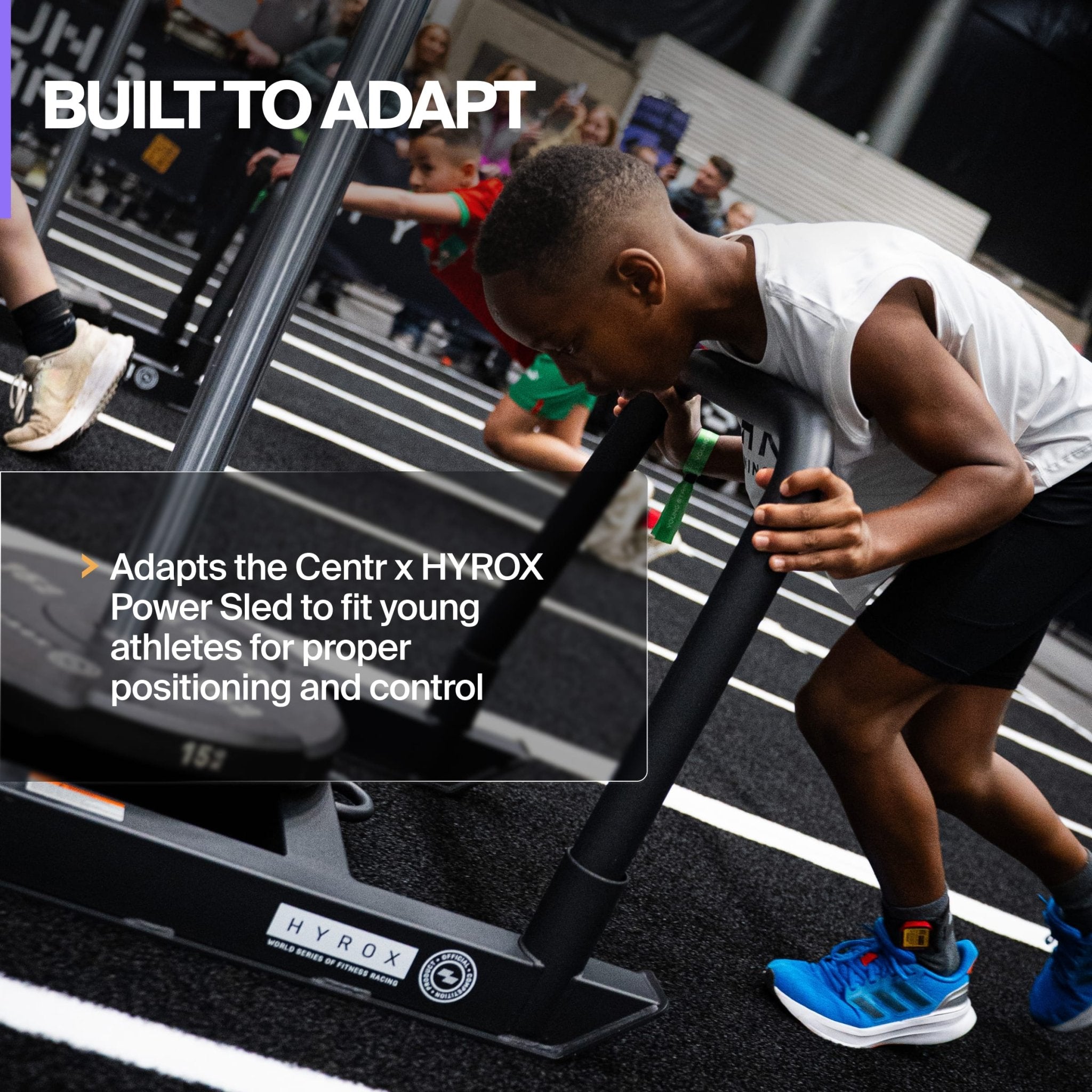HYROX Competition Power Sled Frame Bar for Youngstars - Centrcentrllc