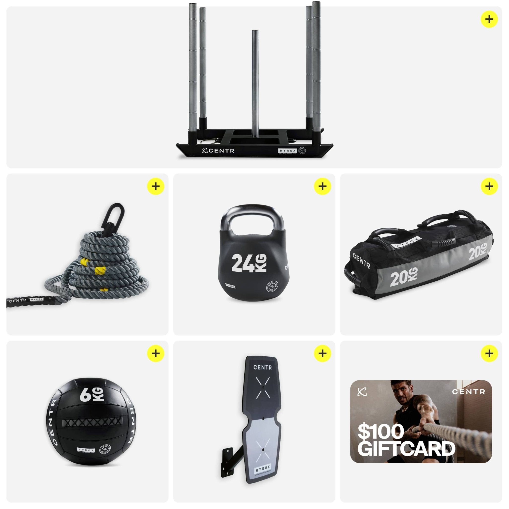 Hyrox Men's Open Bundle - Centrcentrllc