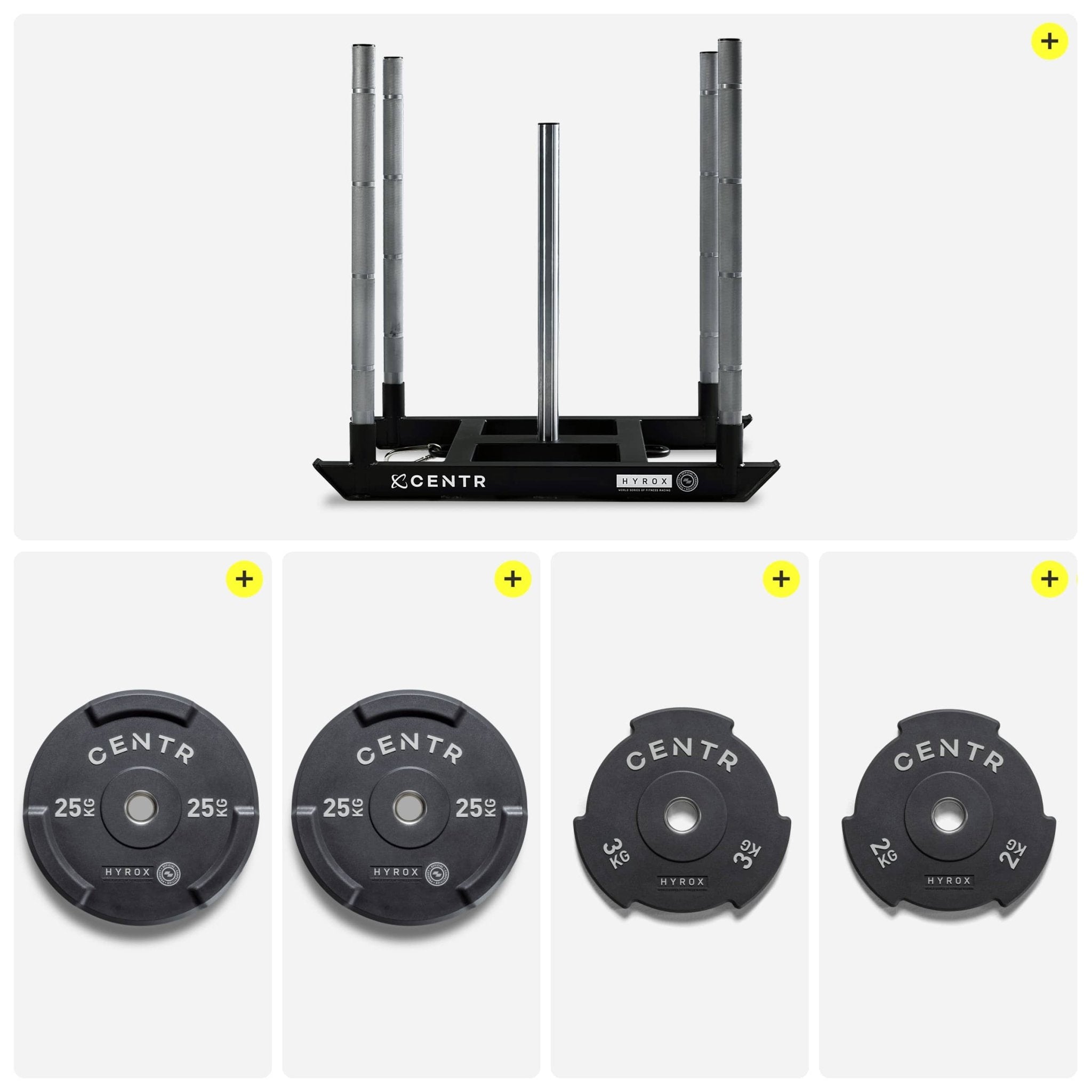 HYROX Official Competition Power Sled - Centrcentrllc