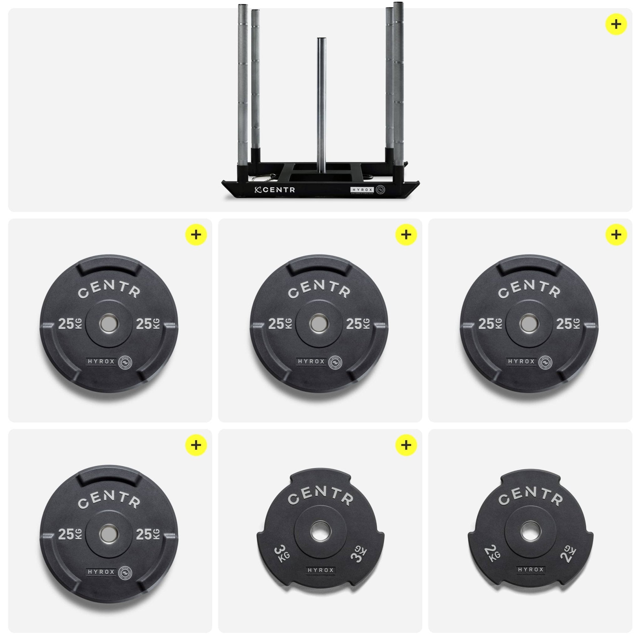 HYROX Official Competition Power Sled - Centrcentrllc