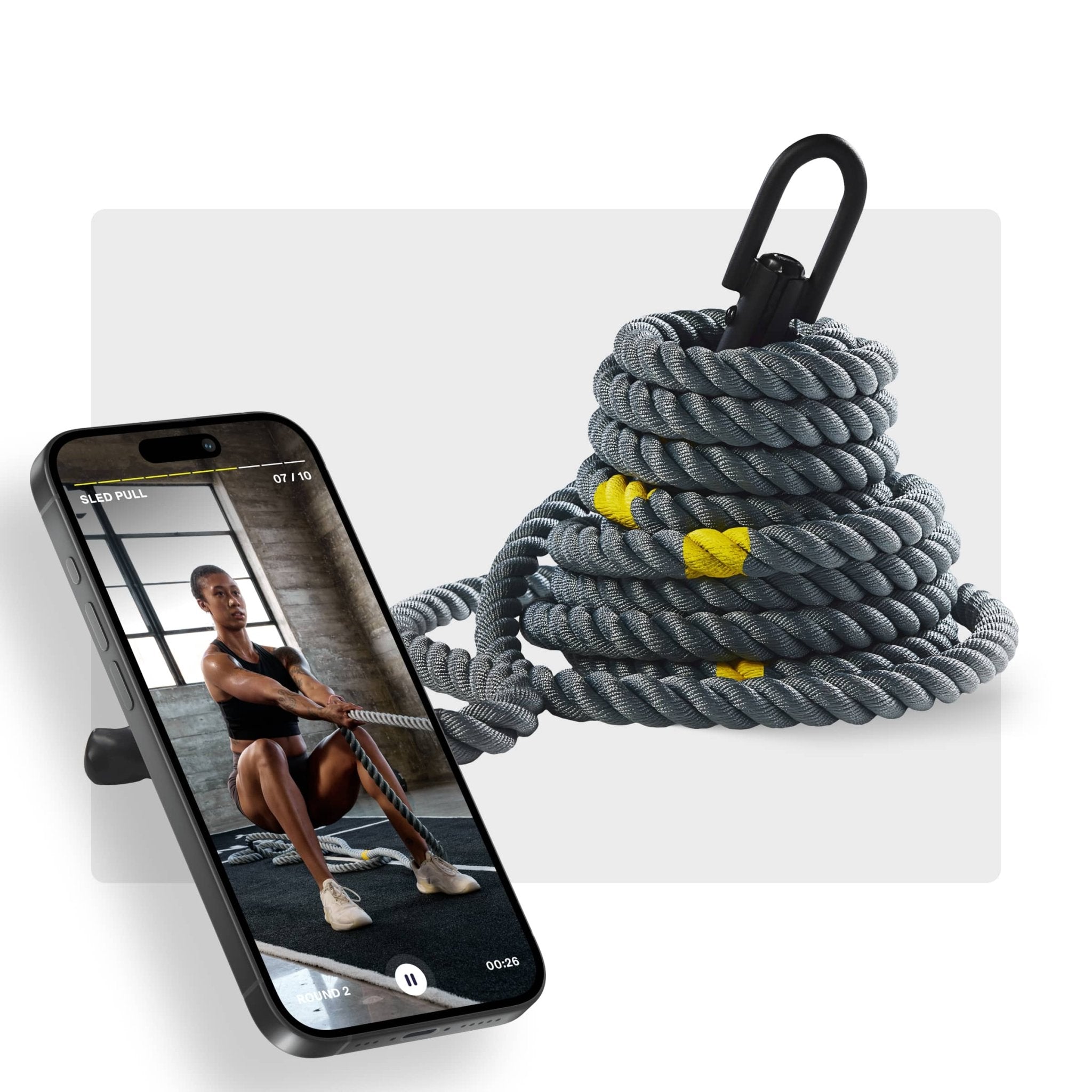 HYROX Power Rope + Centr Coach Bundle - Centrcentrllc