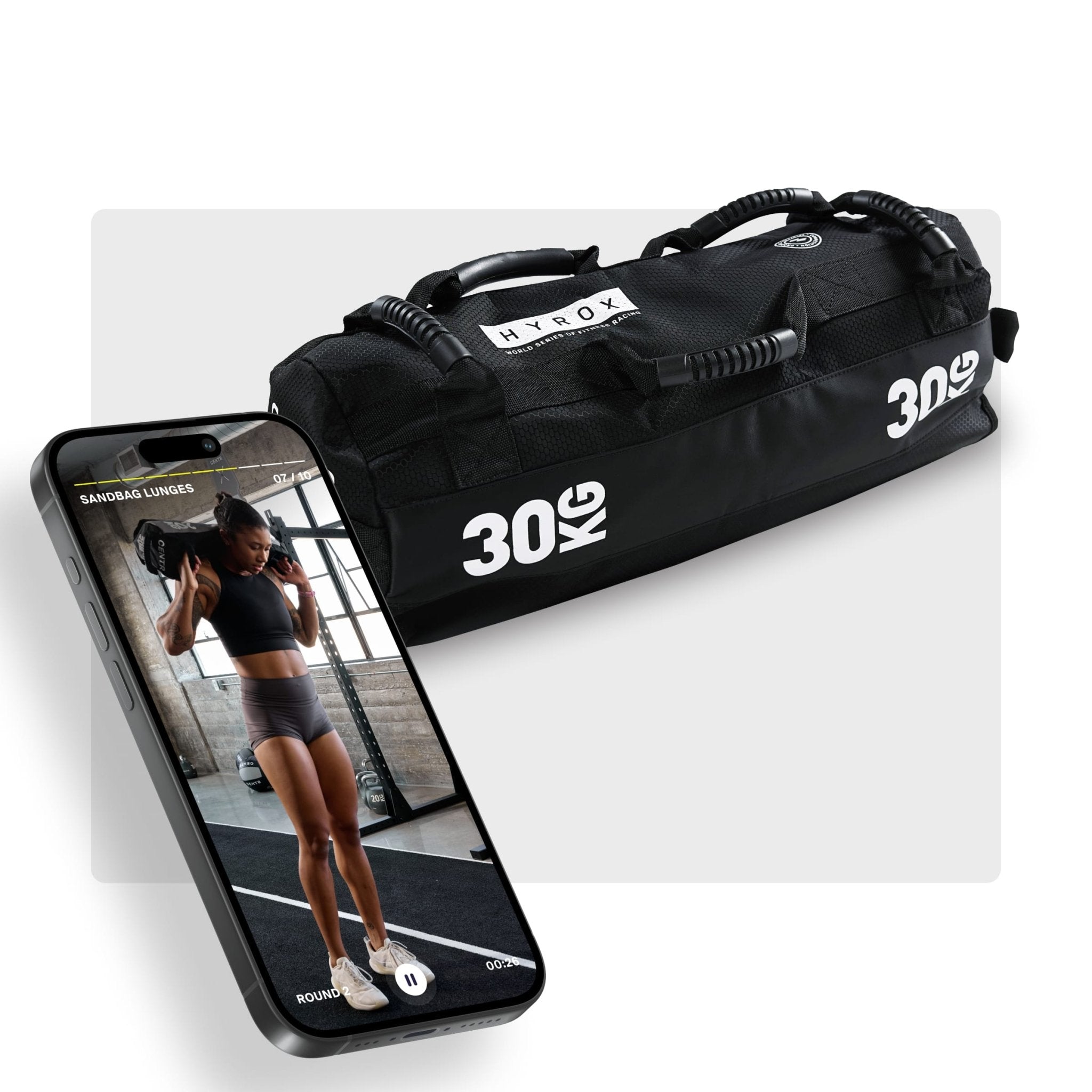 HYROX Sandbag + Centr Coach Bundle - Centrcentrllc