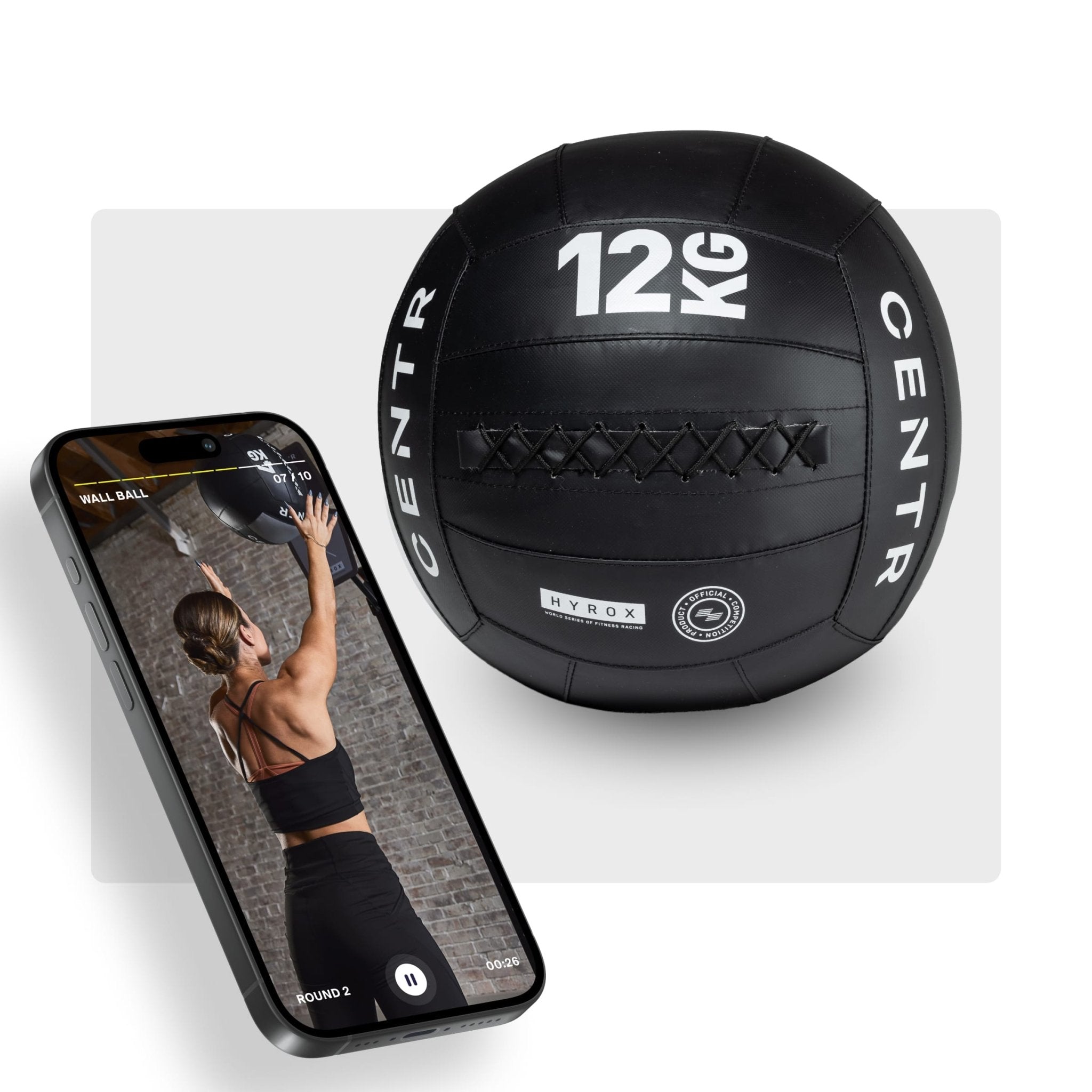 HYROX Wall Ball + Centr Coach Bundle - Centrcentrllc