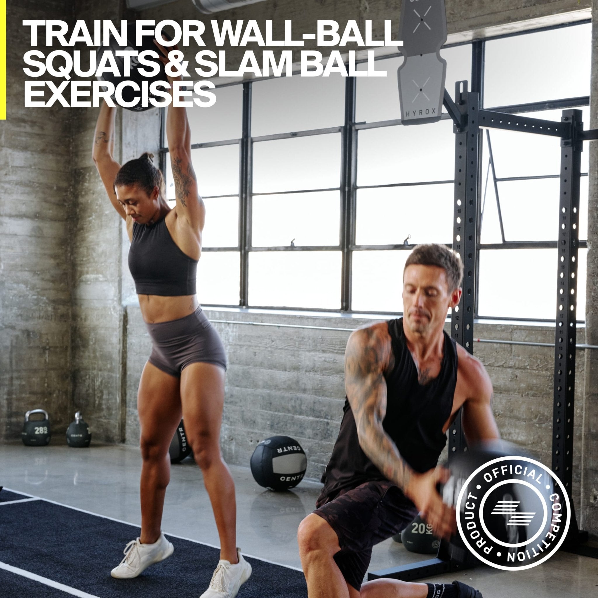 HYROX Wall Ball + Centr Coach Bundle - Centrcentrllc