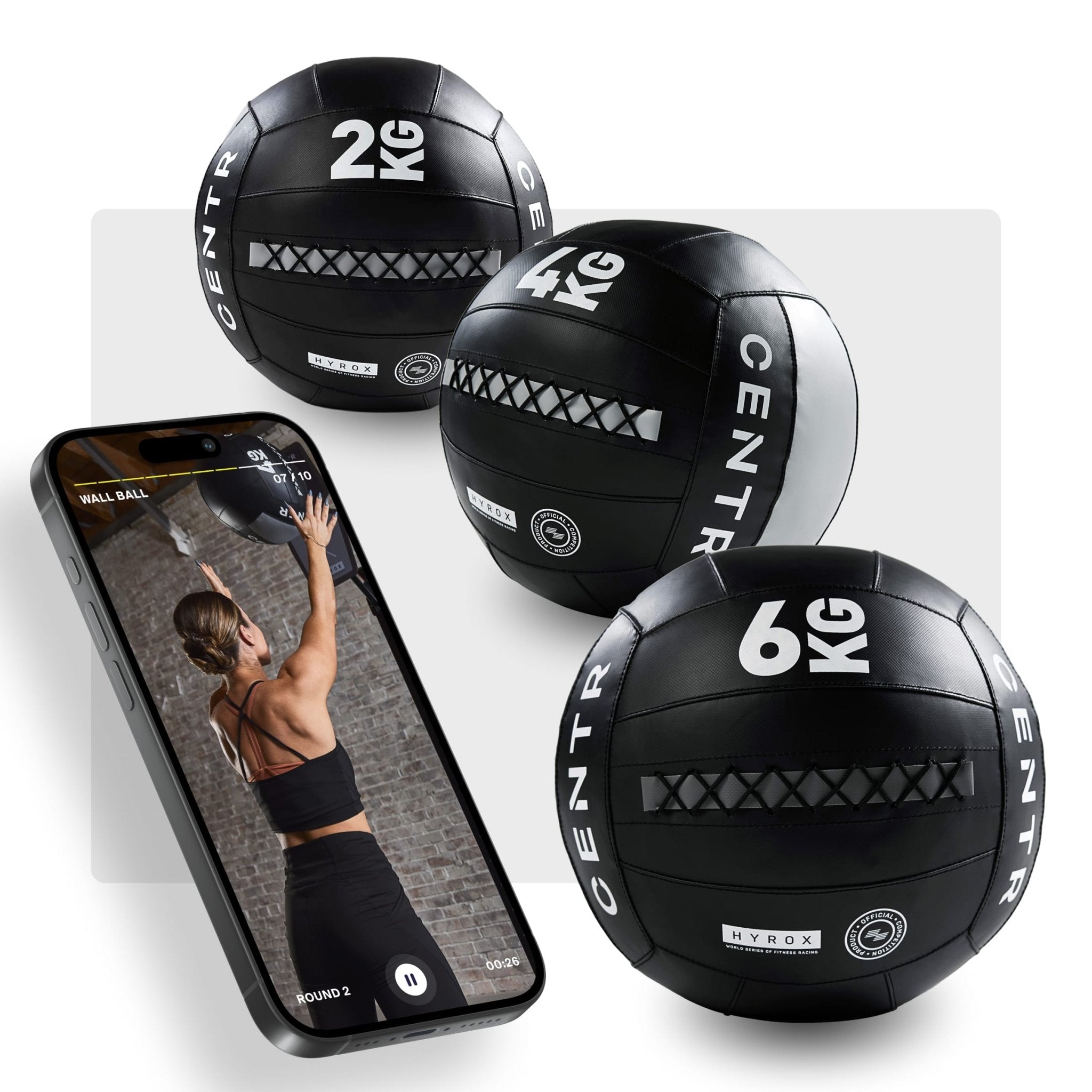 HYROX Wall Ball + Centr Coach Bundle - Centrcentrllc