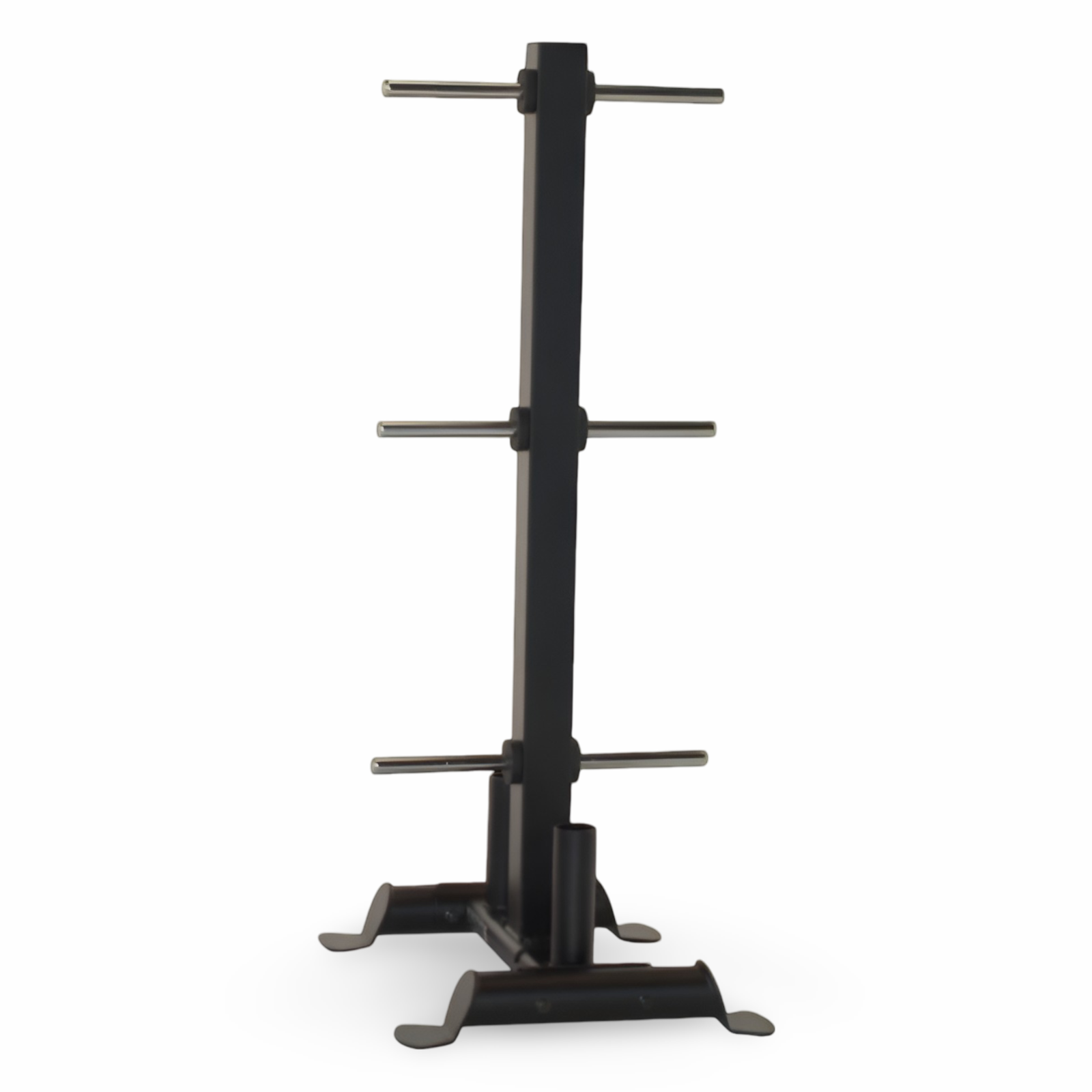 Bumper Plate and Bar Storage Tree