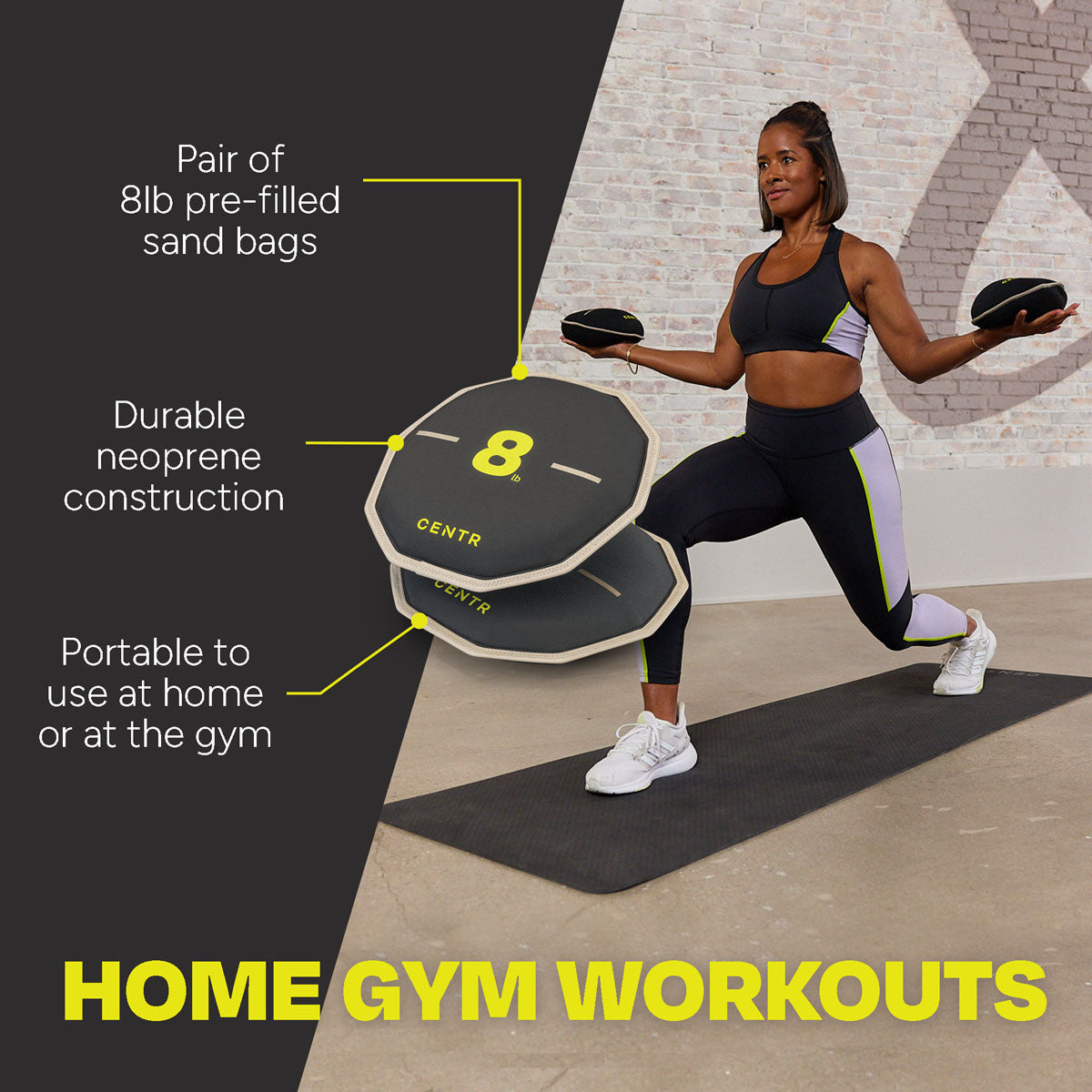 Sand-Pad exercises for advanced users - Gymbox innovative Sand-Pads