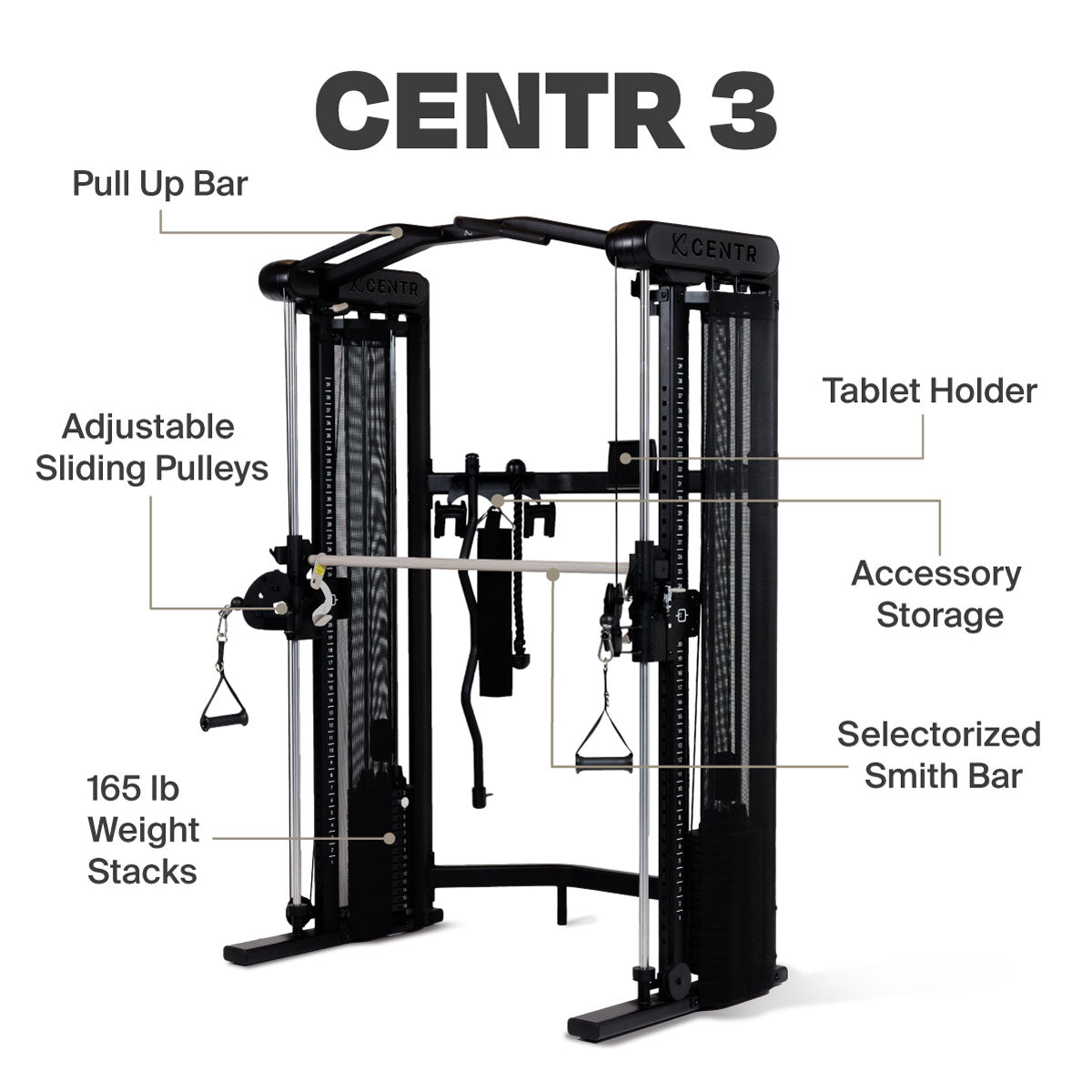 Centr Home & Gym Equipment: Dumbbells, Benches, Mats & More