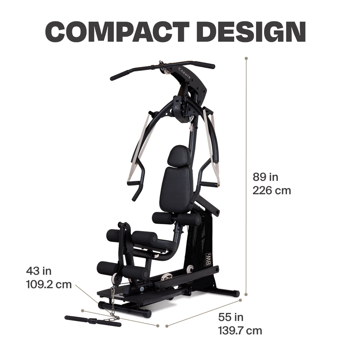 compact body weight machine