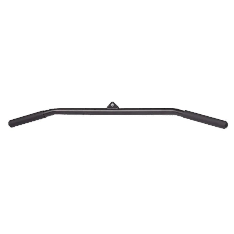 Black Steel Lat Bar - Centrcentrllc