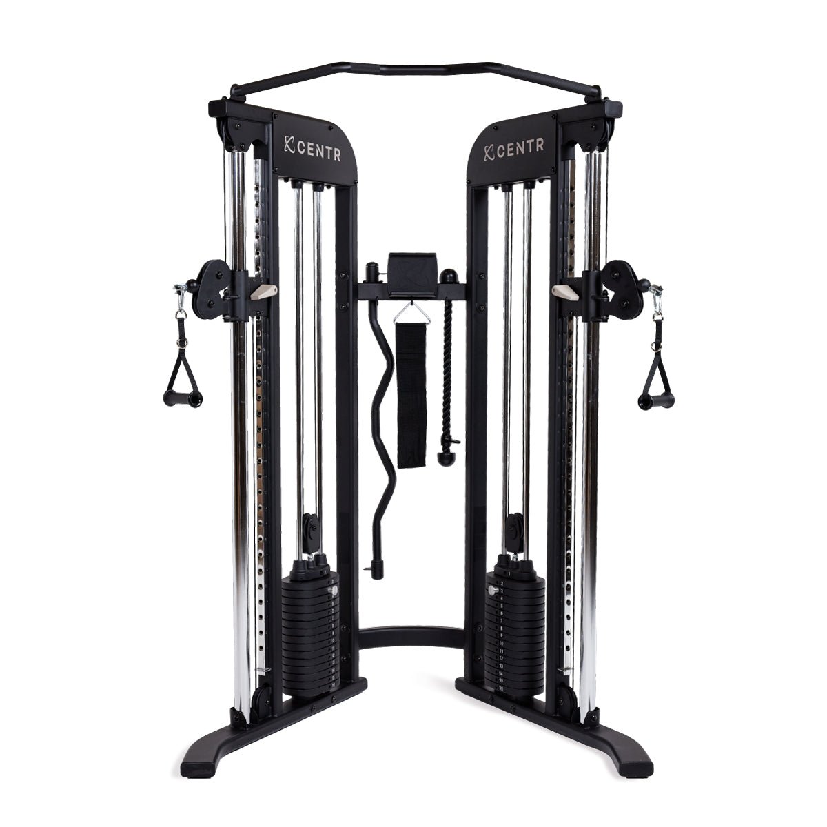 Centr Home Gym Functional Trainer with Pull-Up Bar Dual 165 lb