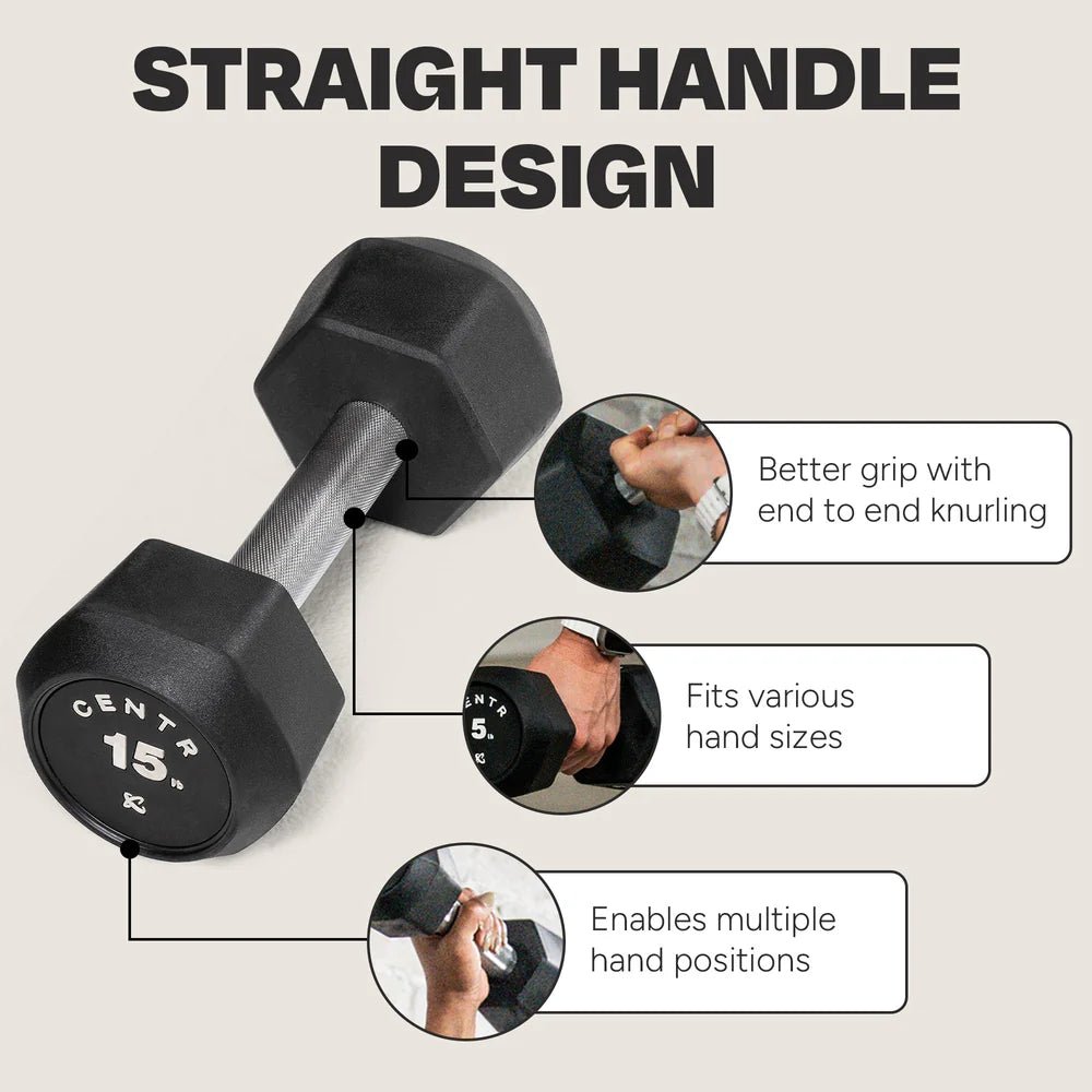 Centr Hex Dumbbells - Centrcentrllc