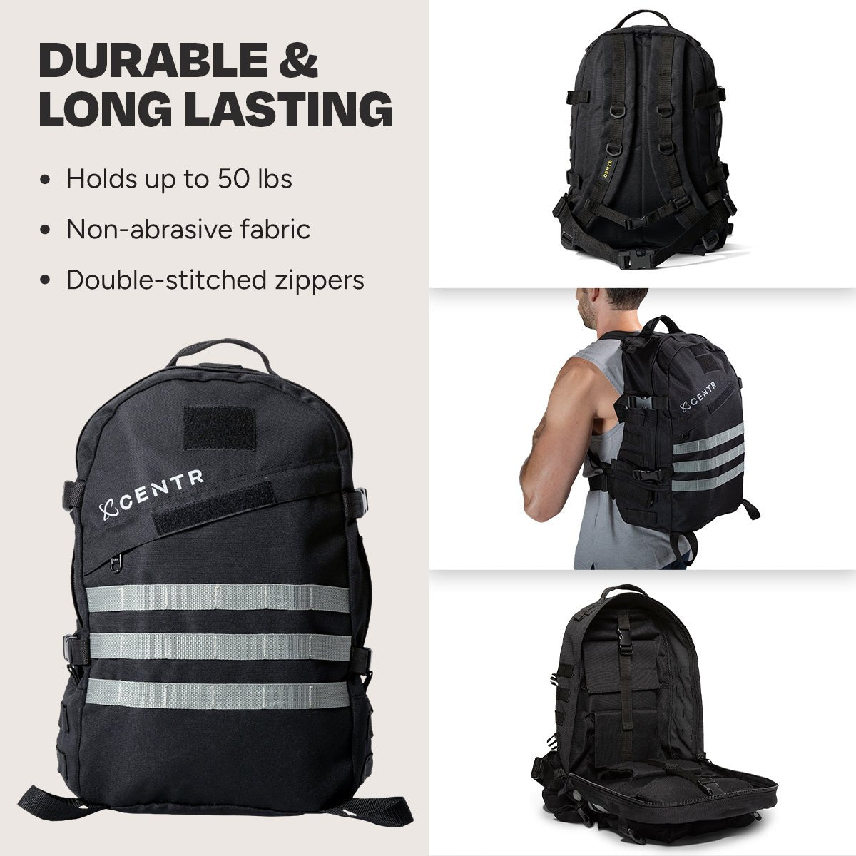 Centr Rucksack - up to 50 LB - CentrCentr