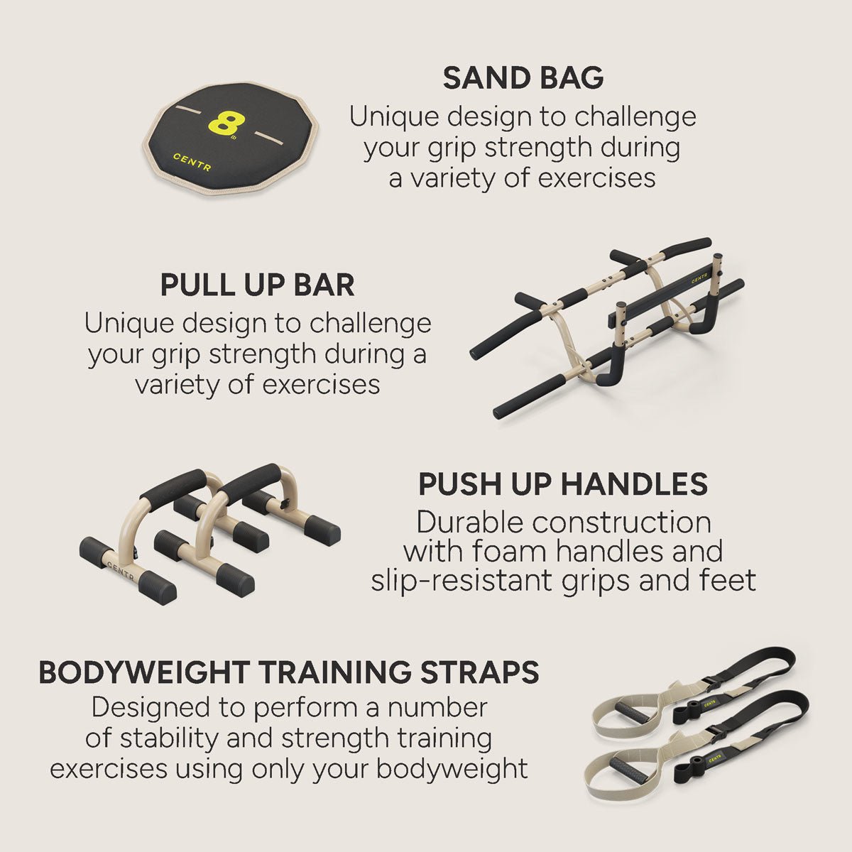 Strength fashion training kit/bar