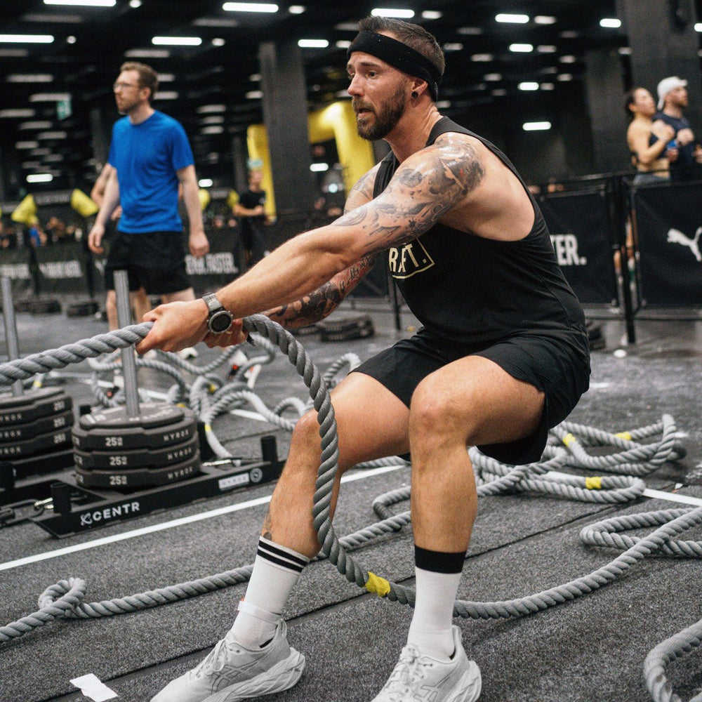 Official HYROX Competition Sled Pull Rope – 15 m Power Rope | Centr