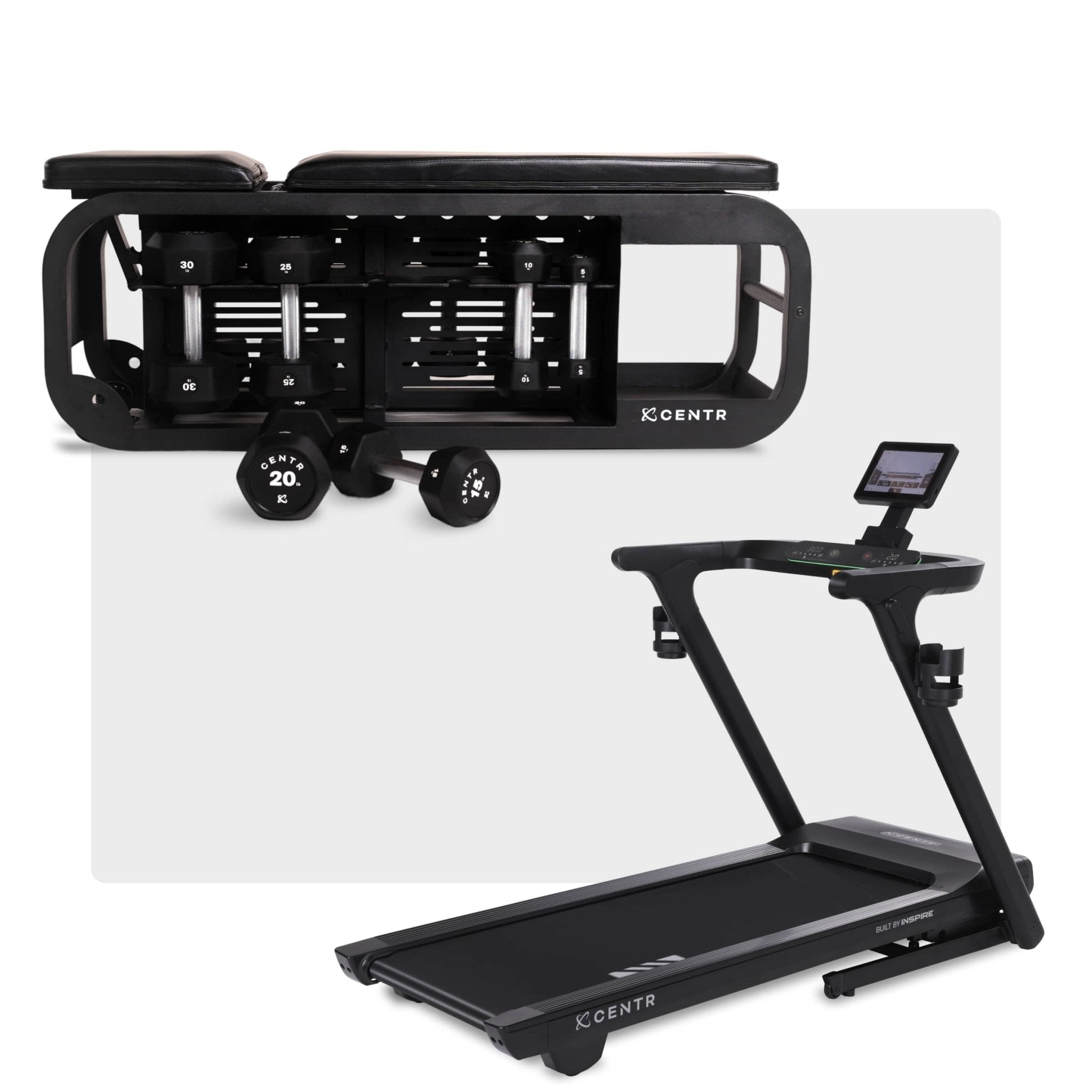 Dumbbell & Tread Hybrid Performance Bundle - Centrcentrllc