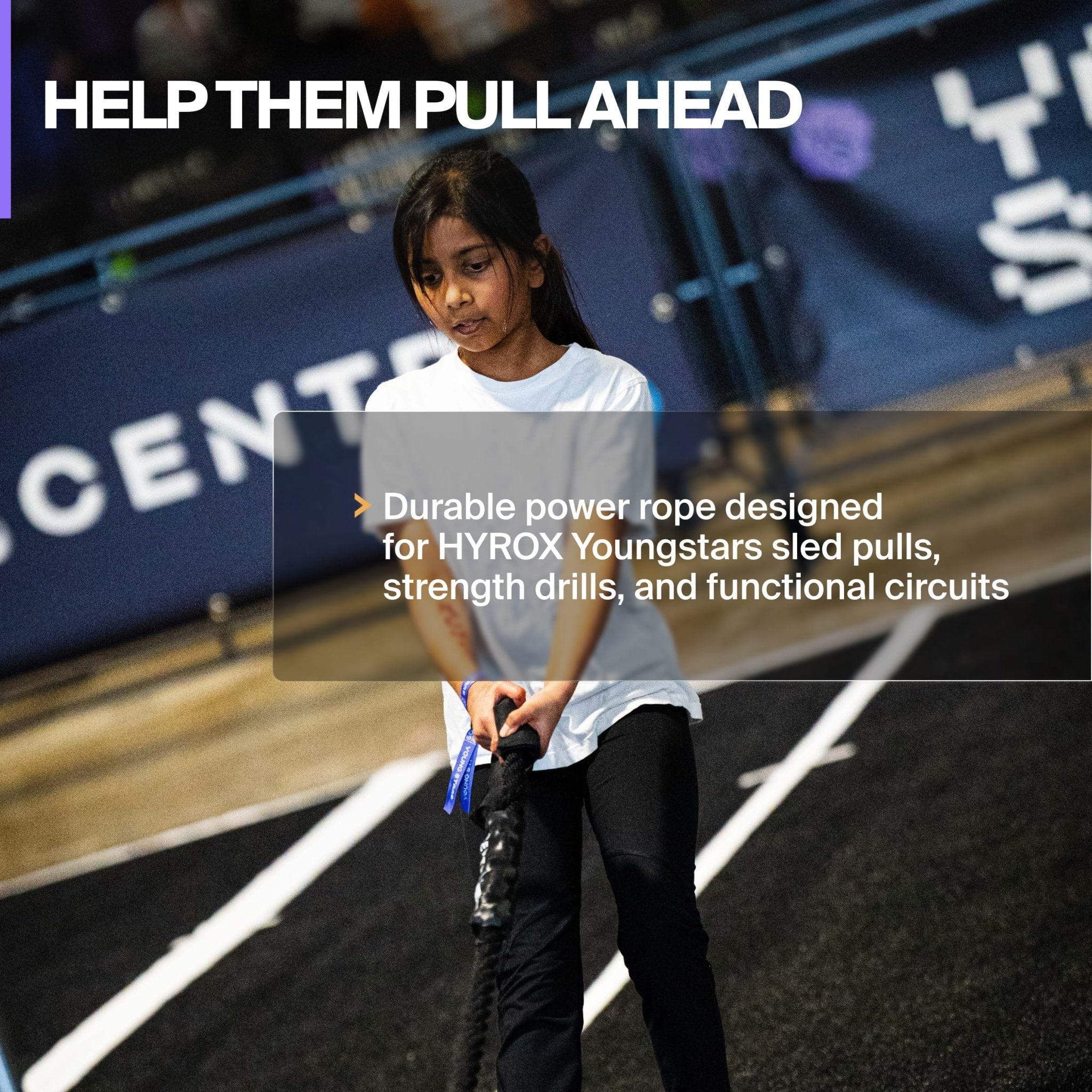 HYROX Competition Power Rope for Youngstars - Centrcentrllc