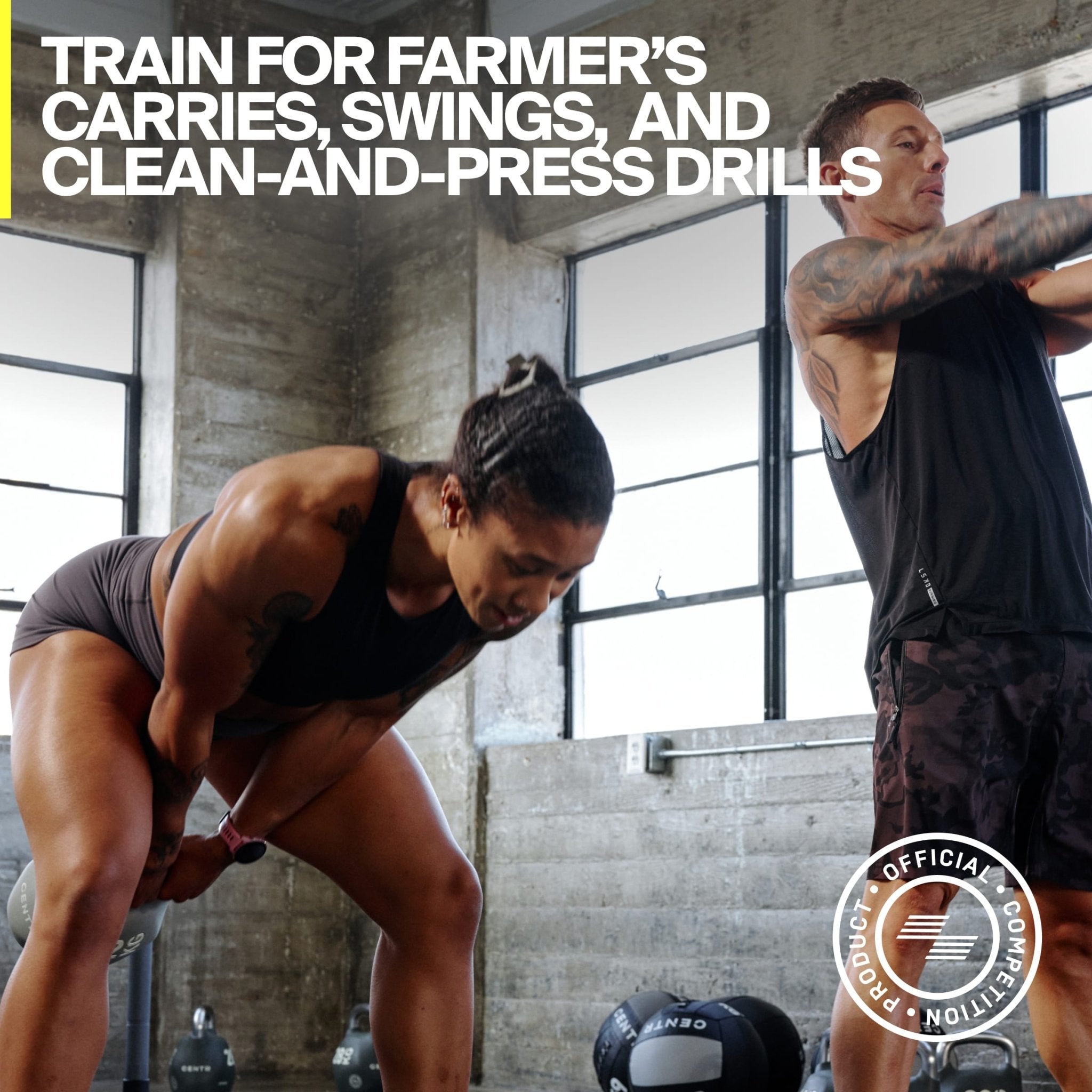 HYROX Kettlebell + Centr Coach Bundle - Centrcentrllc
