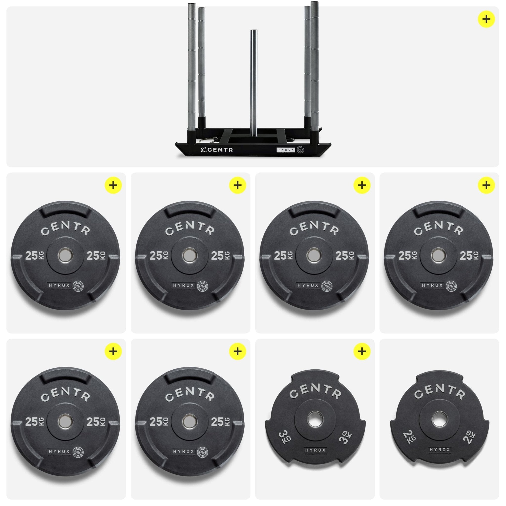 HYROX Official Competition Power Sled - Centrcentrllc