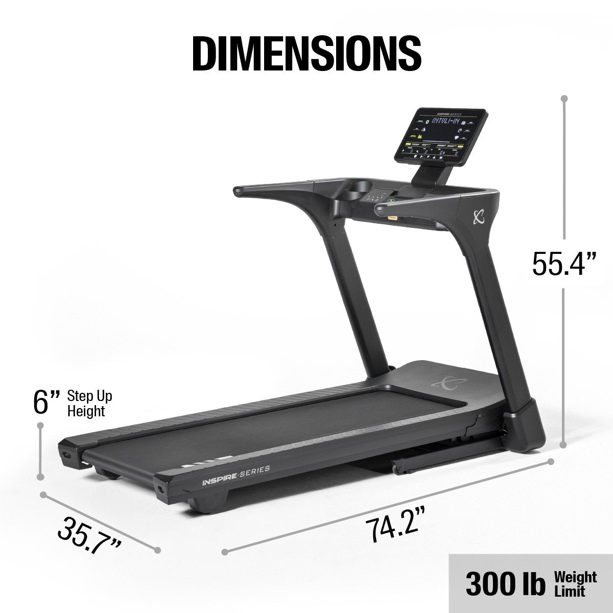 Inspire Series T5 Treadmill - Centrcentrllc