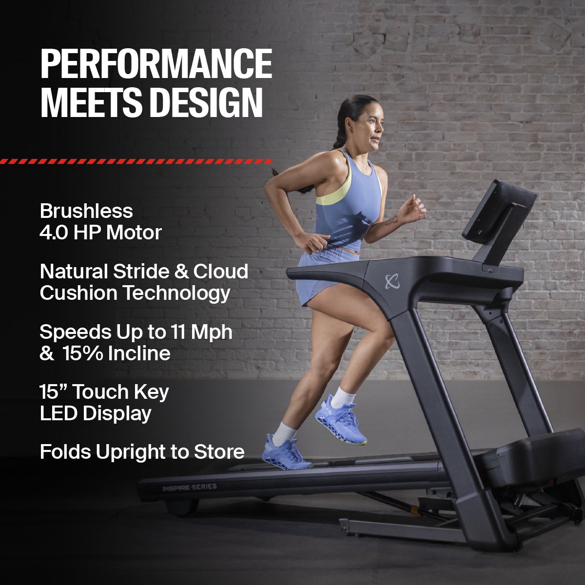 Inspire Series T5 Treadmill - Centrcentrllc