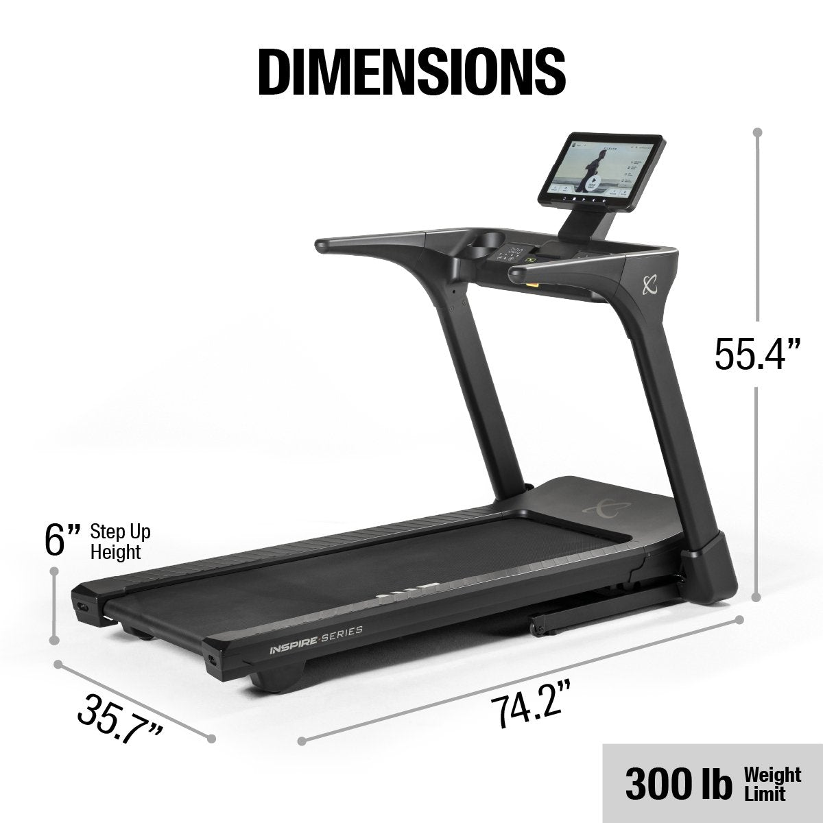 Inspire Series T5s Treadmill - Centrcentrllc