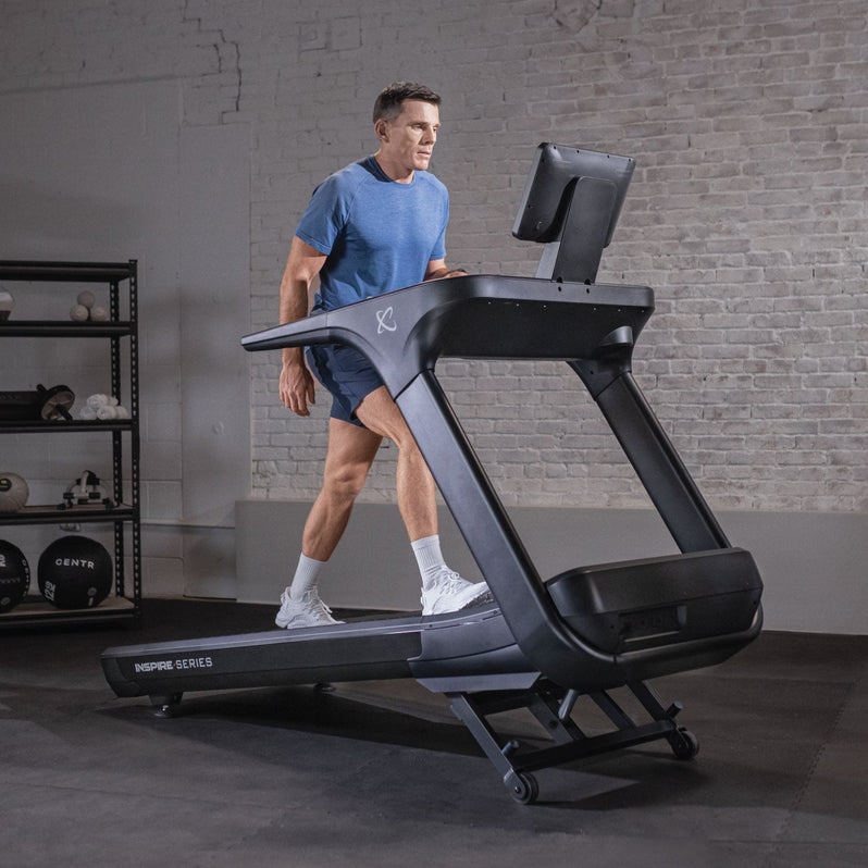 Inspire Series T7 Treadmill – 5 HP Motor & 22″×60″ Deck | Centr