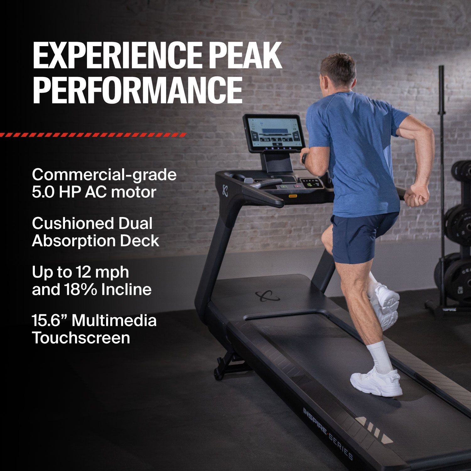 Inspire Series T7s Treadmill - Centrcentrllc