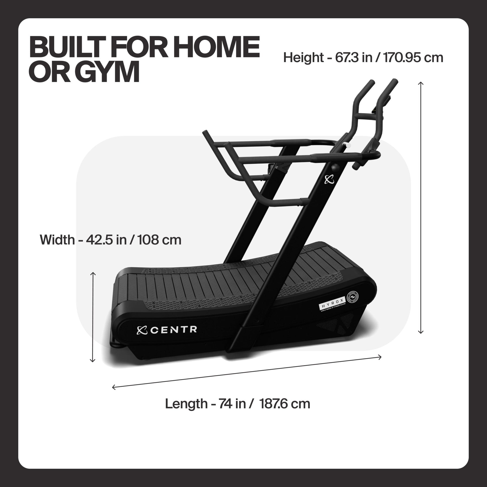 Official Hyrox Perform Tread - Centrcentrllc